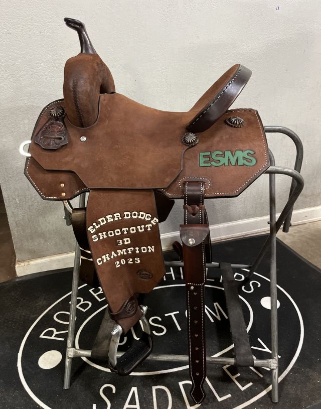 ESMS Branded Saddle - Elder Dodge Shootout Giveaway