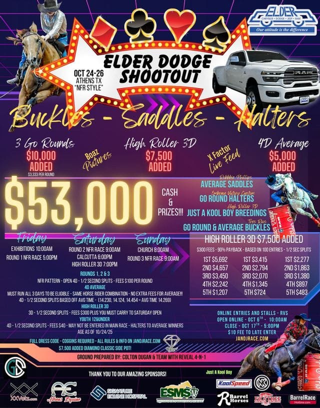 Elder Dodge Shootout - ESMS and Athens Equine